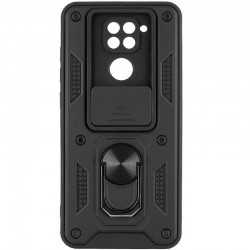 Чохол Ummi Camshield Serge Ring для Xiaomi Redmi Note 9 / Redmi 10X  Чорний - 00000080737_7