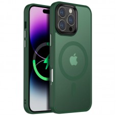 Чохол Ummi Colorful with MagSafe для Apple iPhone 16 Pro Max (6.9")  Зелений / Dark Green - 00000082702_2
