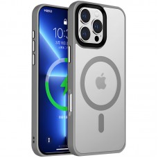 Чохол Ummi Colorful with MagSafe для Apple iPhone 16 Pro Max (6.9")  Сірий / Grey - 00000082702_4