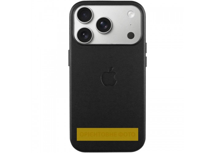 Чохол шкіряний Leather Case (AA) with MagSafe and Animation для Apple iPhone 17 Air (6.5
