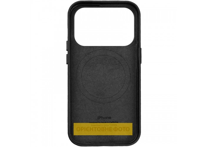 Чохол шкіряний Leather Case (AA) with MagSafe and Animation для Apple iPhone 17 Air (6.5