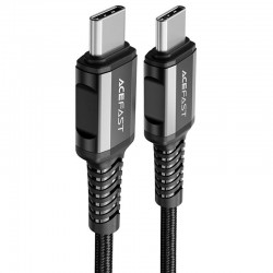 Дата кабель Acefast C1-03 Type-C to Type-C 60W (1.2m)  Black - 00000085425_1