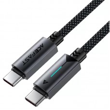 Дата кабель Acefast C19-03 Type-C to Type-C 60W (1.2m)  Black - 00000085429_1