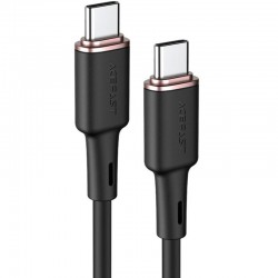 Дата кабель Acefast C2-03 USB-C to USB-C zinc alloy silicone (1.2m)  Black - 00000065917_1