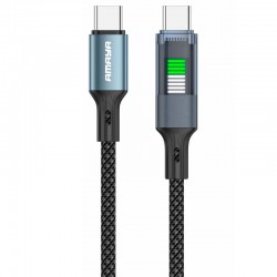 Дата кабель Amaya 111CC Type-C to Type-C 60W (1.2m)  Black - 00000084603_1