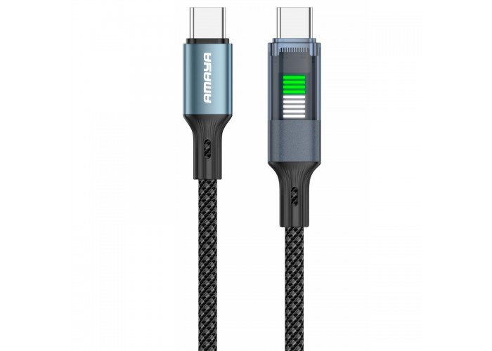 Дата кабель Amaya 111CC Type-C to Type-C 60W (1.2m)