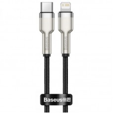 Дата кабель Baseus Cafule Series Metal Type-C to Lightning PD 20W (0.25m) (CATLJK-0)  Black - 00000071643_1