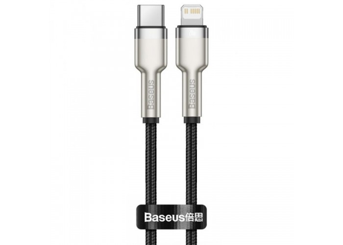 Дата кабель Baseus Cafule Series Metal Type-C to Lightning PD 20W (0.25m) (CATLJK-0)