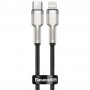 Дата кабель Baseus Cafule Series Metal Type-C to Lightning PD 20W (0.25m) (CATLJK-0)