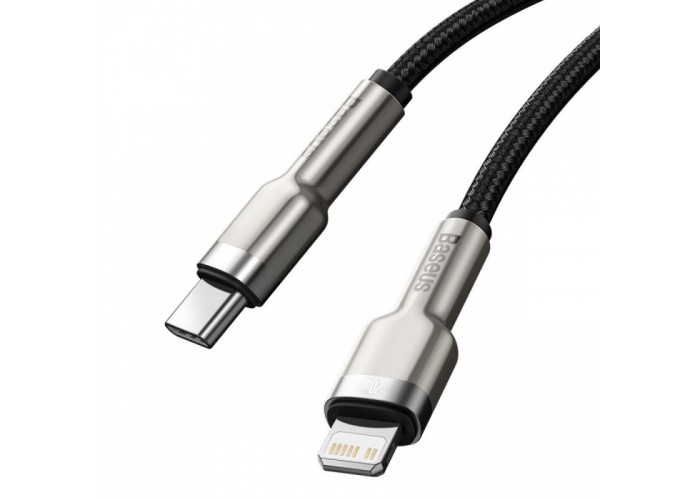Дата кабель Baseus Cafule Series Metal Type-C to Lightning PD 20W (0.25m) (CATLJK-0)