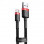 Дата кабель Baseus Cafule USB to Type-C Cable 2A (2m) (CATKLF-C)