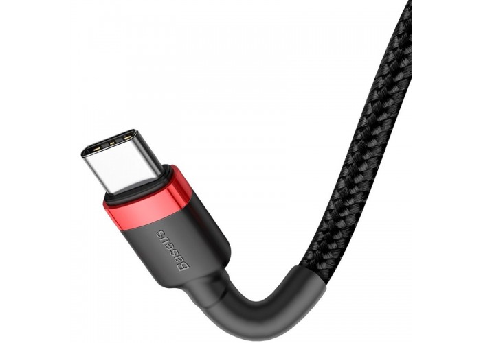 Дата кабель Baseus Cafule Type-C Cable 3A (1m) (CATKLF-B)