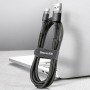 Дата кабель Baseus Cafule Type-C Cable 3A (1m) (CATKLF-B)
