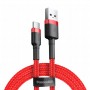 Дата кабель Baseus Cafule USB to Type-C Cable 3A (1m) (CATKLF-B)
