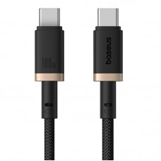 Дата кабель Baseus Dura Series Fast Charging Type-C to Type-C 100W (1m) (P10377803U01)  Gold / Black - 00000082550_2