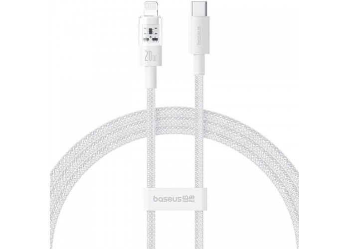 Дата кабель Baseus Gem Fast Charging Type-C to Lightning 20W (1m) (P10373001)