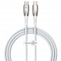 Дата кабель Baseus Glimmer Series Fast Charging Type-C to Type-C 100W 1m (CADH00070)