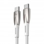 Дата кабель Baseus Glimmer Series Fast Charging Type-C to Type-C 100W 1m (CADH00070)