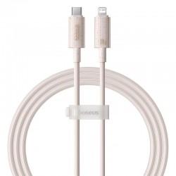 Дата кабель Baseus Habitat Series Fast Charging Type-C to Lightning 20W (2m) (P10360201)  Wheat Pink - 00000080547_2