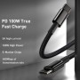 Дата кабель Baseus Tungsten Gold Type-C to Type-C Cable 100W (1m) (CATWJ-01)