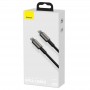 Дата кабель Baseus Tungsten Gold Type-C to Type-C Cable 100W (1m) (CATWJ-01)