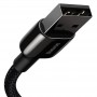 Дата кабель Baseus Tungsten Gold USB to Lightning Cable 2.4A (2m) (CALWJ-A0)