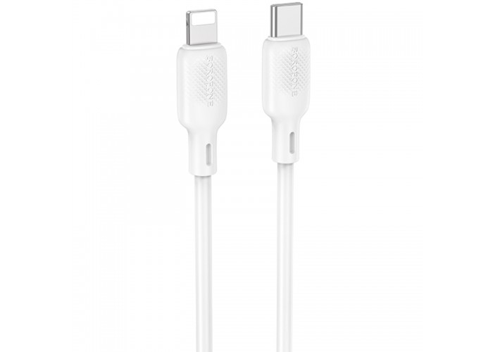 Дата кабель Borofone BX113 Lenny Type-C to Lightning 27W (1m)
