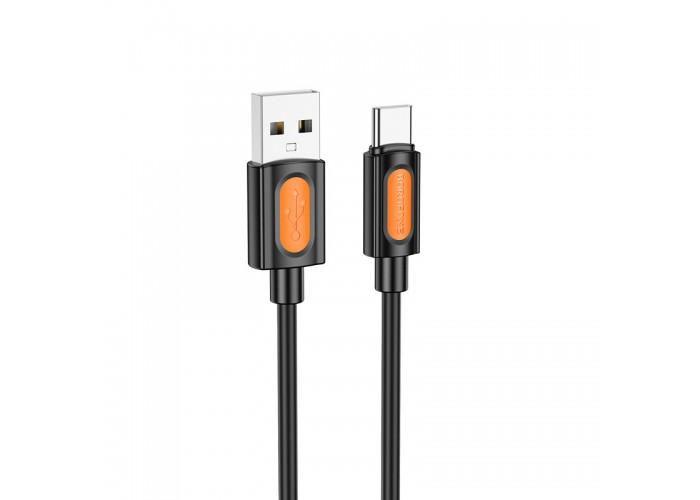 Дата кабель Borofone BX114 Structure USB to Type-C 3A (1m)