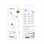 Дата кабель Borofone BX115 Lotto USB to Lightning 2.4A (1m)