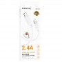 Дата кабель Borofone BX115 Lotto USB to MicroUSB 2.4A (1m)