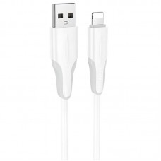 Дата кабель Borofone BX119 New USB to Lightning 2.4A (1m)  White - 00000079265_2