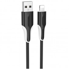 Дата кабель Borofone BX119 New USB to Lightning 2.4A (1m)  Black - 00000079265_1