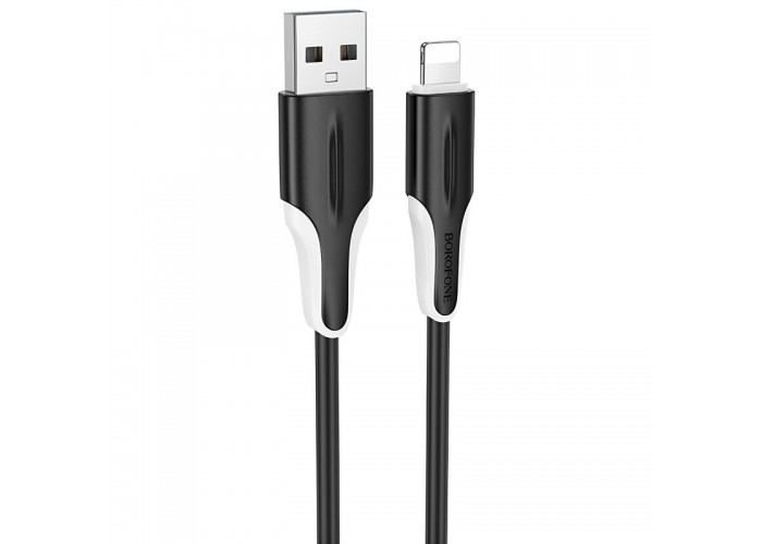 Дата кабель Borofone BX119 New USB to Lightning 2.4A (1m)