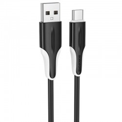 Дата кабель Borofone BX119 New USB to Type-C 3A (1m)  Black - 00000079287_1