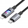 Дата кабель Hoco U144 New Type-C to Lightning 27W (1.2m)