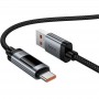 Дата кабель Hoco U148 Lord with display USB to Type-C 100W (1.2m)