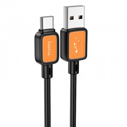 Дата кабель Hoco X108 Benefit USB to Type-C 3A (1m)  Black - 00000073868_2