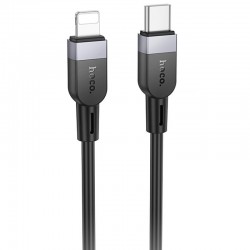 Дата кабель Hoco X109 Energy silicone Type-C to Lightning (2m)  Black - 00000081692_1