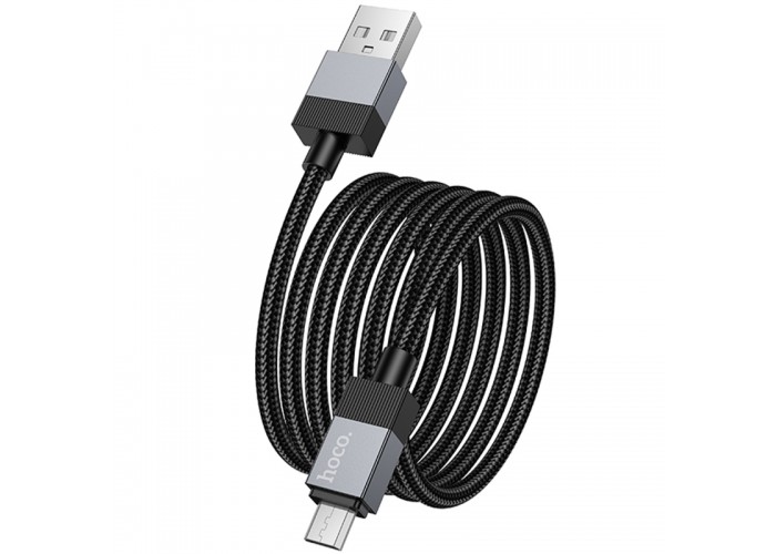 Дата кабель Hoco X110 Honorific USB to MicroUSB 2.4A (1m)