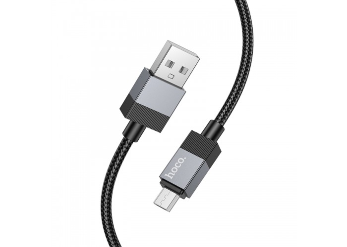 Дата кабель Hoco X110 Honorific USB to MicroUSB 2.4A (1m)