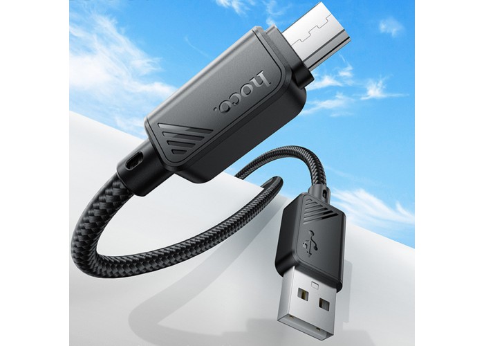 Дата кабель Hoco X113 Beneficio USB to MicroUSB (1m)
