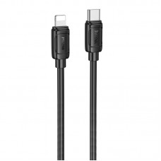 Дата кабель Hoco X115 Surpass Type-C to Lightning 27W (1m)  Black - 00000078740_1