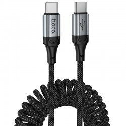 Дата кабель Hoco X121 Nuevo Type-C to Type-C 60W (1.5m)  Black - 00000082082_1