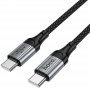 Дата кабель Hoco X121 Nuevo Type-C to Type-C 60W (1.5m)