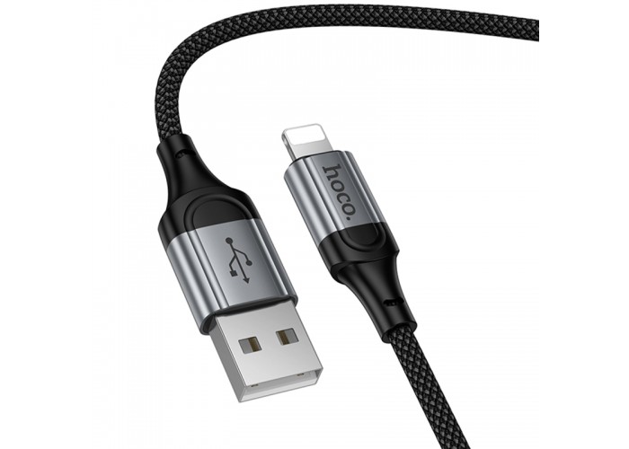 Дата кабель Hoco X121 Nuevo USB to Lightning 2.4A (1.5m)