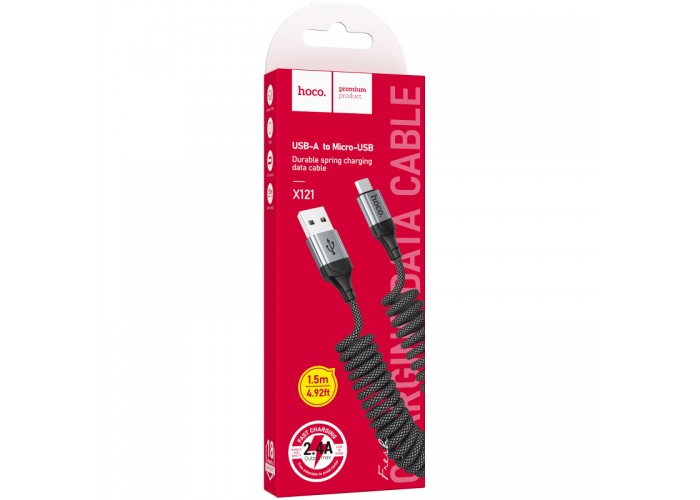 Дата кабель Hoco X121 Nuevo USB to MicroUSB 2.4A (1.5m)