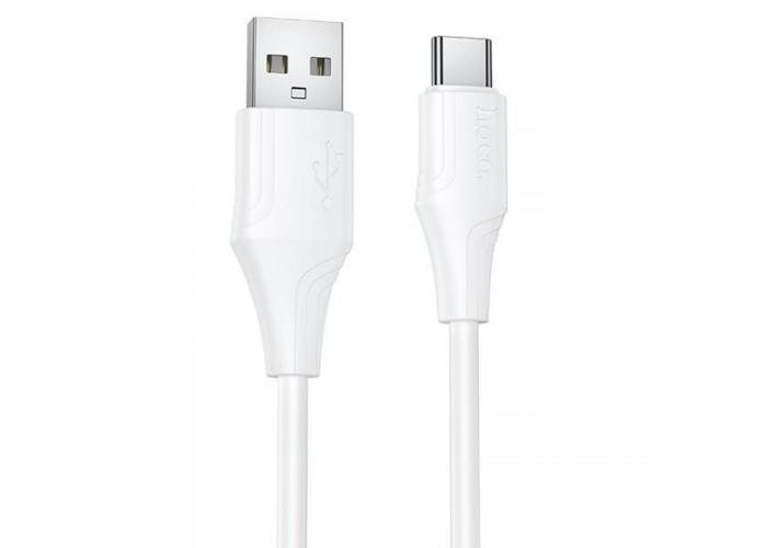 Дата кабель Hoco X124 Bien silicone USB to Type-C 3A (1m)