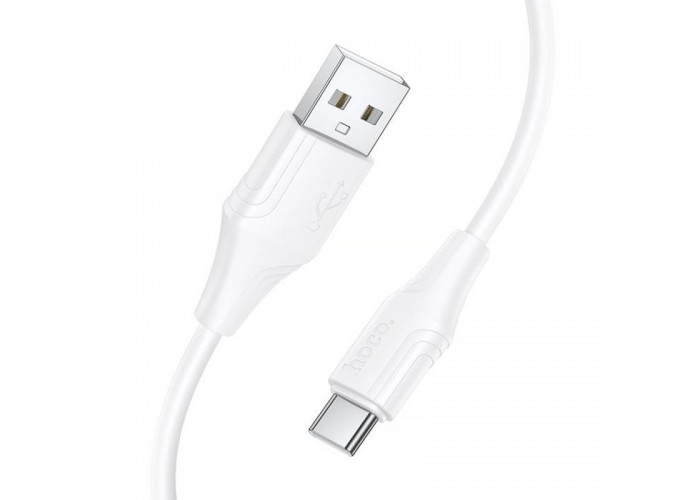 Дата кабель Hoco X124 Bien silicone USB to Type-C 3A (1m)