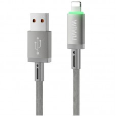Дата кабель WIWU C081 Maglink USB to Lightning 12W (1m)  Grey - 00000085910_1