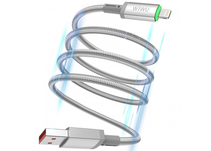 Дата кабель WIWU C081 Maglink USB to Lightning 12W (1m)